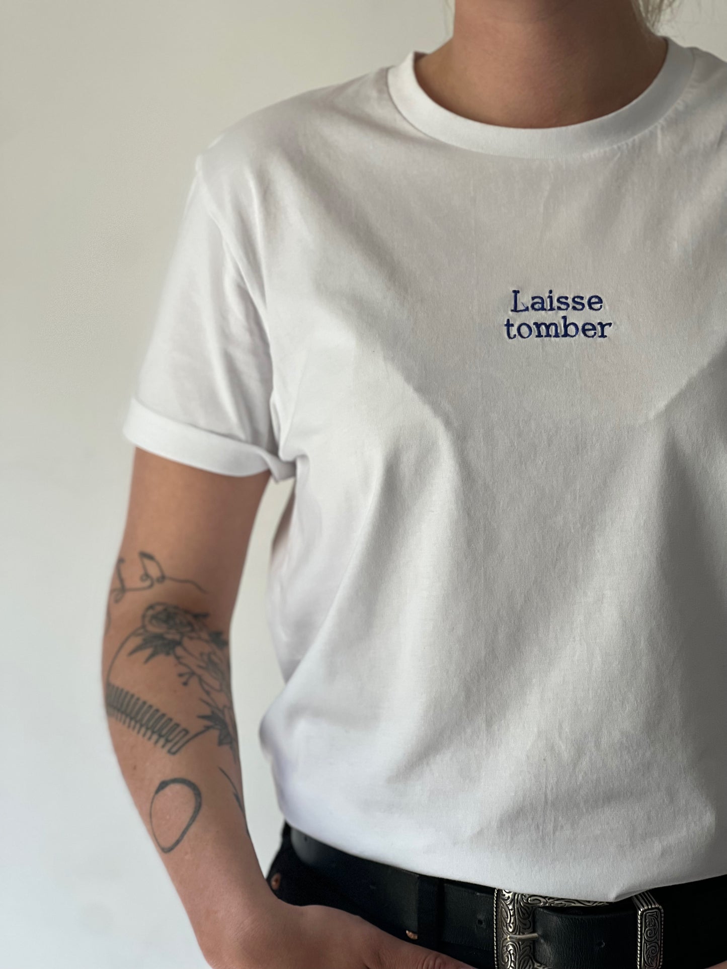 T-shirt Stephane x Vfelder : Laisse tomber (Avril 2023)